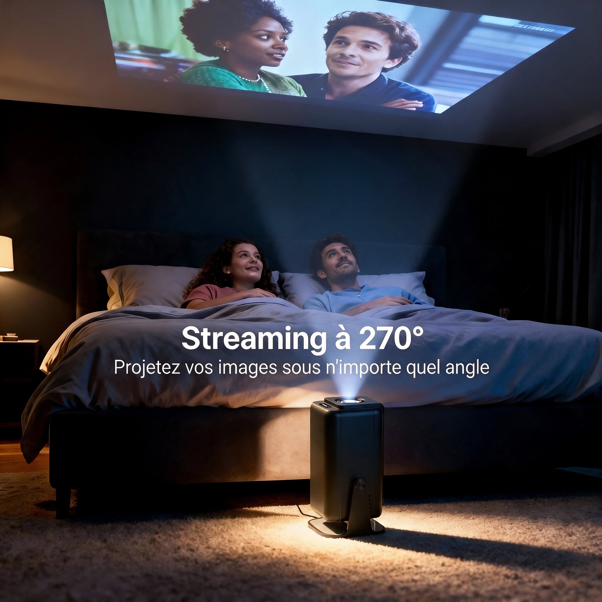 Zoomly Pro Max Full HD 1080p smart projector – product photo 7