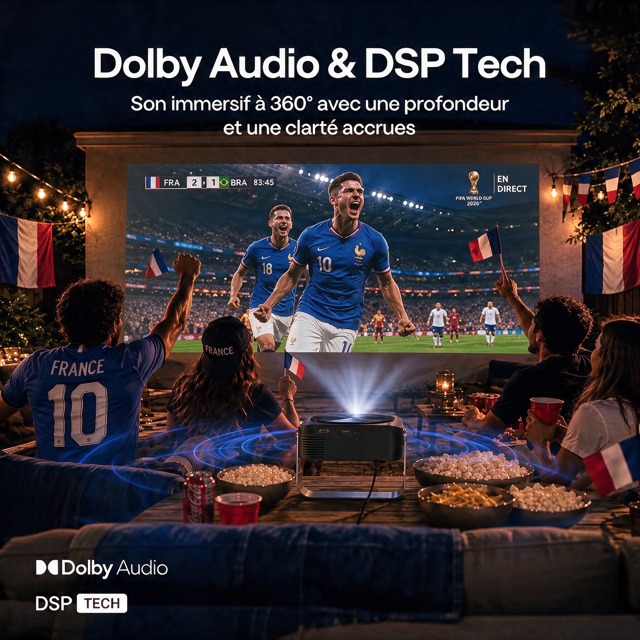 Zoomly Pro Elite native 4K smart projector – product photo 3