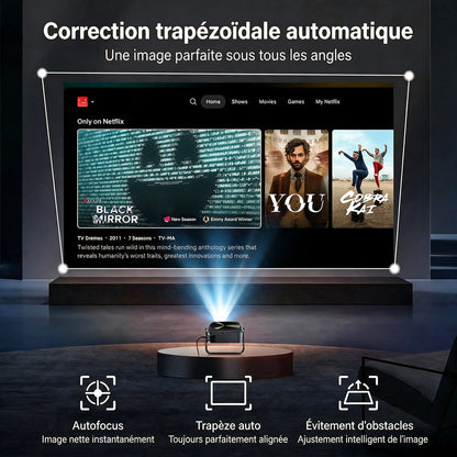 Zoomly Pro Elite native 4K smart projector – product photo 7