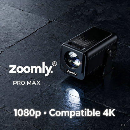 Zoomly Pro Max Full HD 1080p smart projector – product photo 5