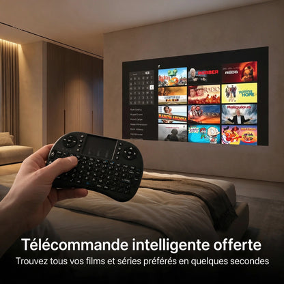 Zoomly Pro Max Full HD 1080p smart projector – product photo 6